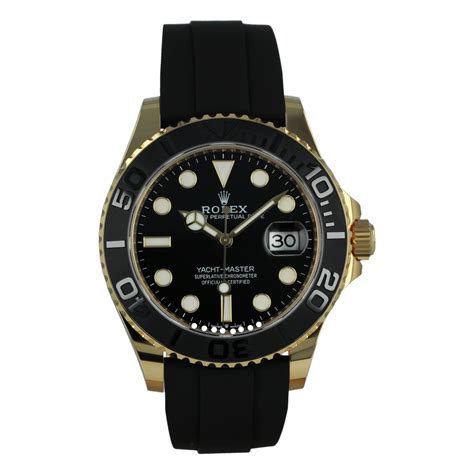 rolex yacht master gold oysterflex